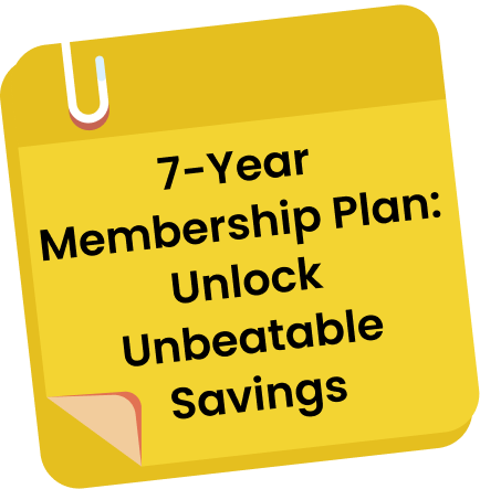 7 year membership plan